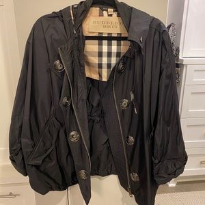 Burberry raincoat!